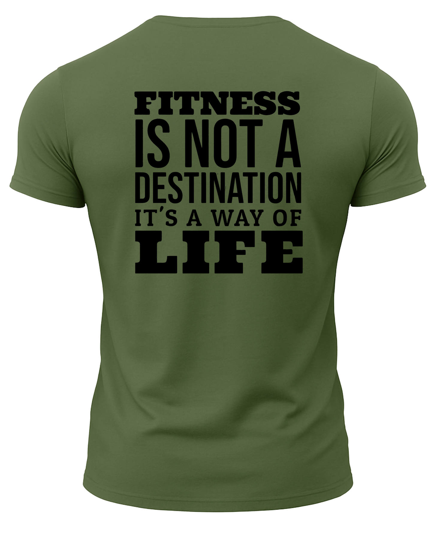 Fitness Is Not A Destination It's A Way Of Life T-Shirt