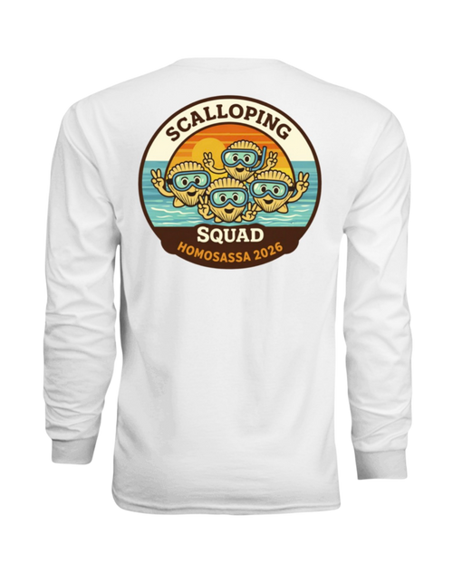 Scalloping Squad 2026 Unisex SPF Longsleeve