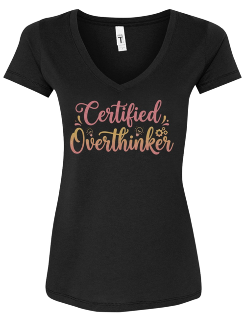 Certified Overthinker Women's V-Neck