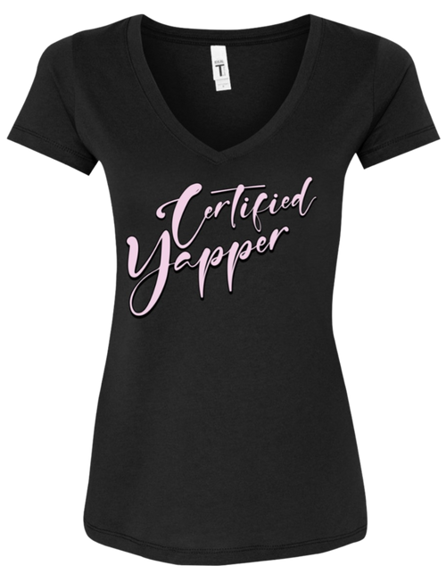 Certified Yapper Women's V-Neck