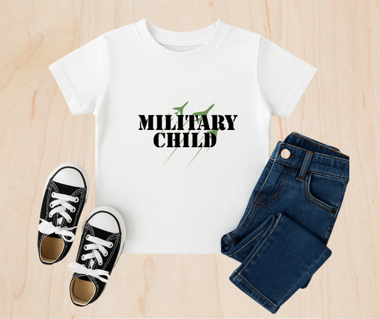 Unisex Toddler Military Child T-Shirt