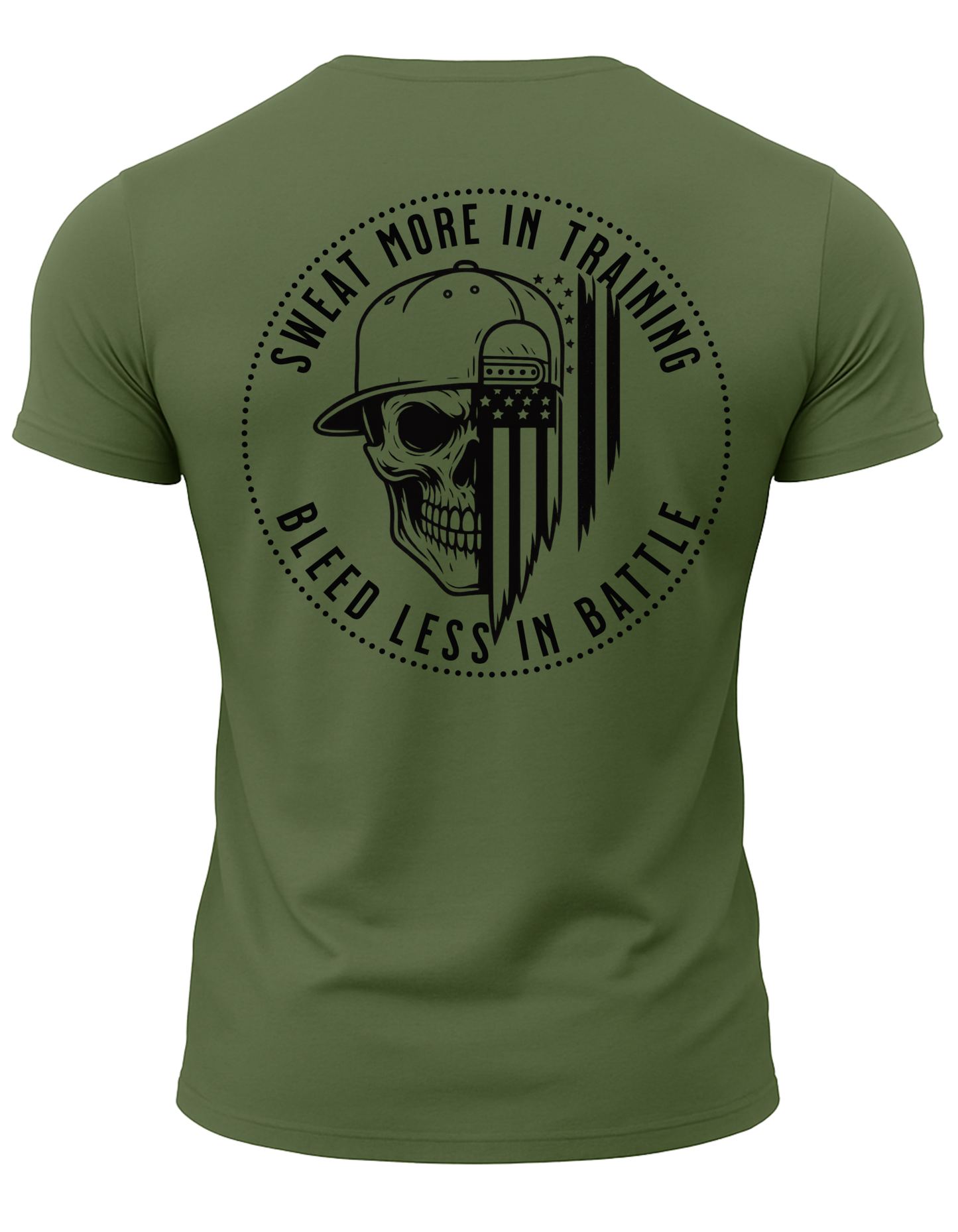 Sweat More In Training Bleed Less In Battle T-Shirt