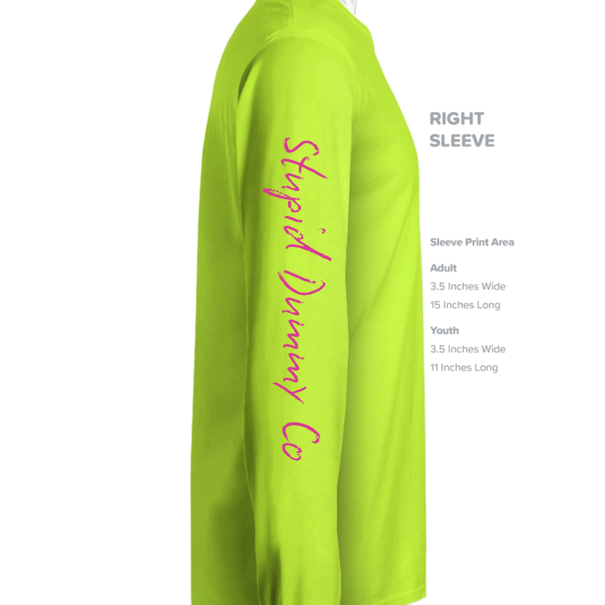 SAFETY YELLOW - SLEEVE_RIGHT