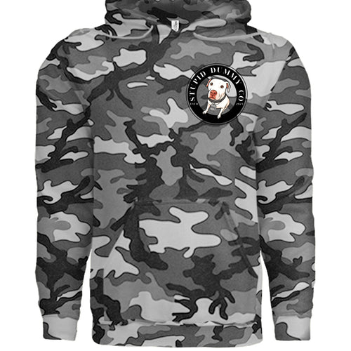 Stupid Dummy Co Camo Hoodie