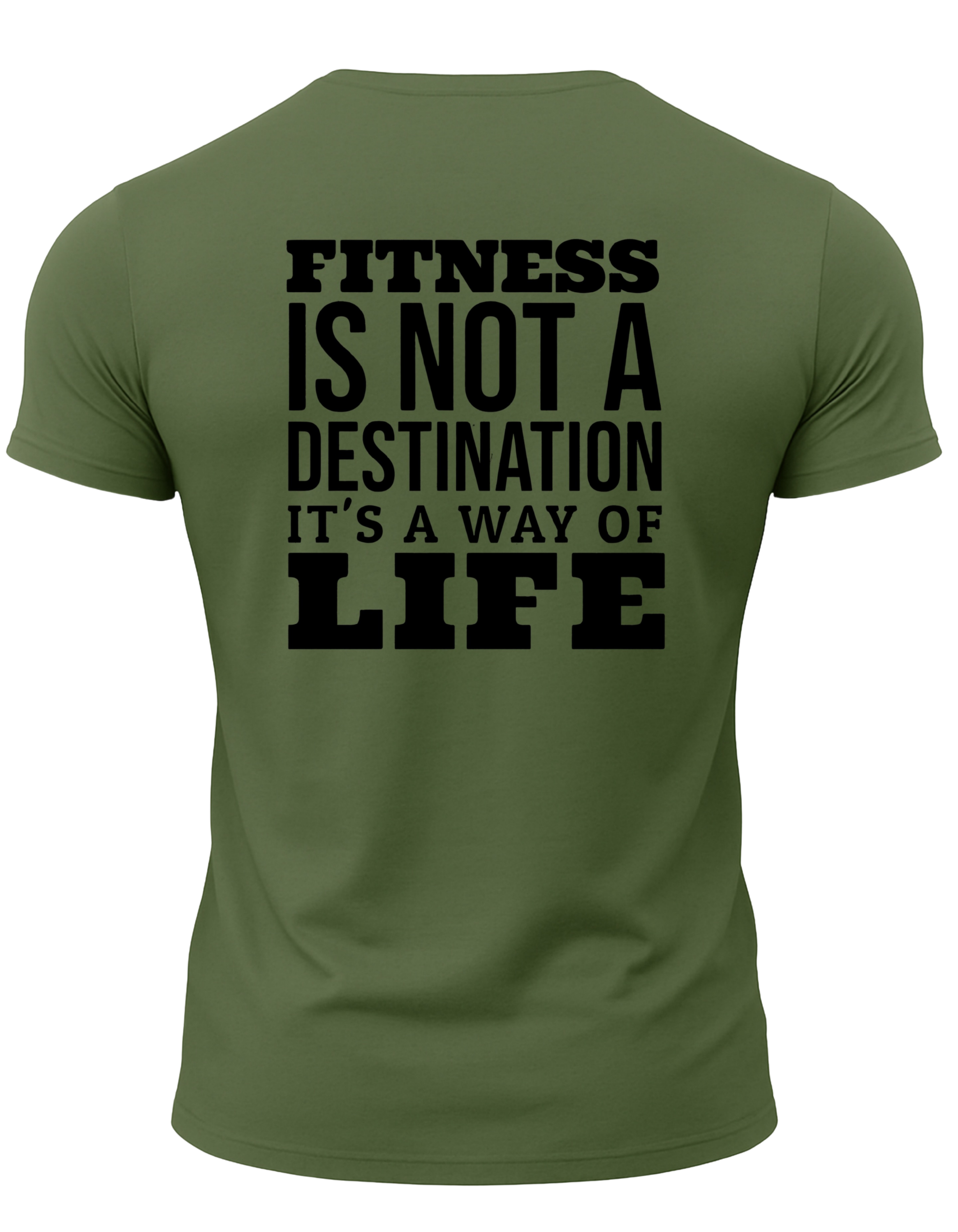 Fitness Is Not A Destination It's A Way Of Life T-Shirt