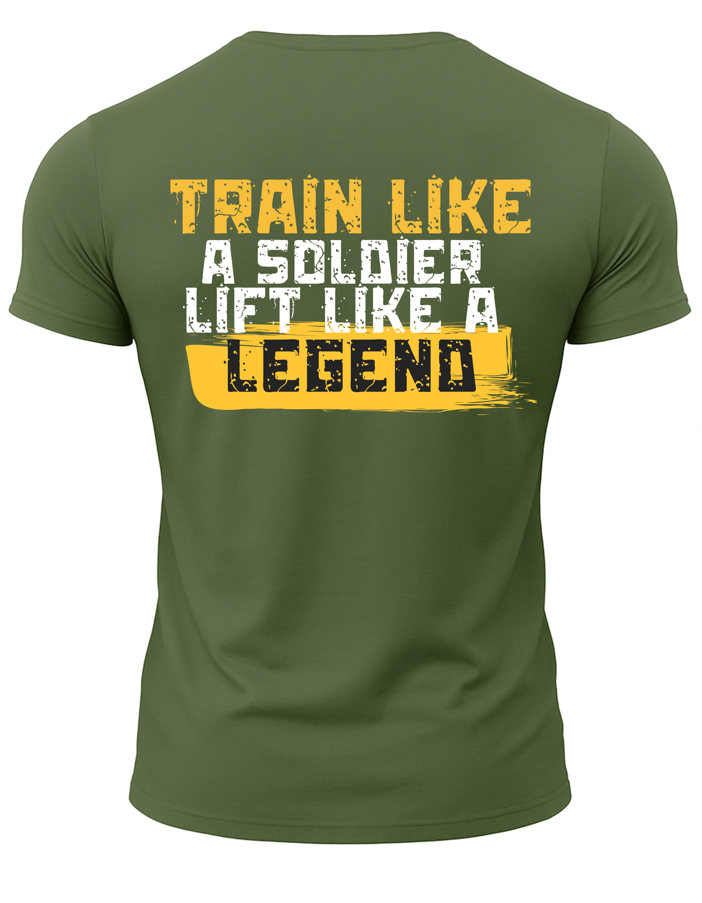 Train Like A Soldier Like A Legend T-Shirt