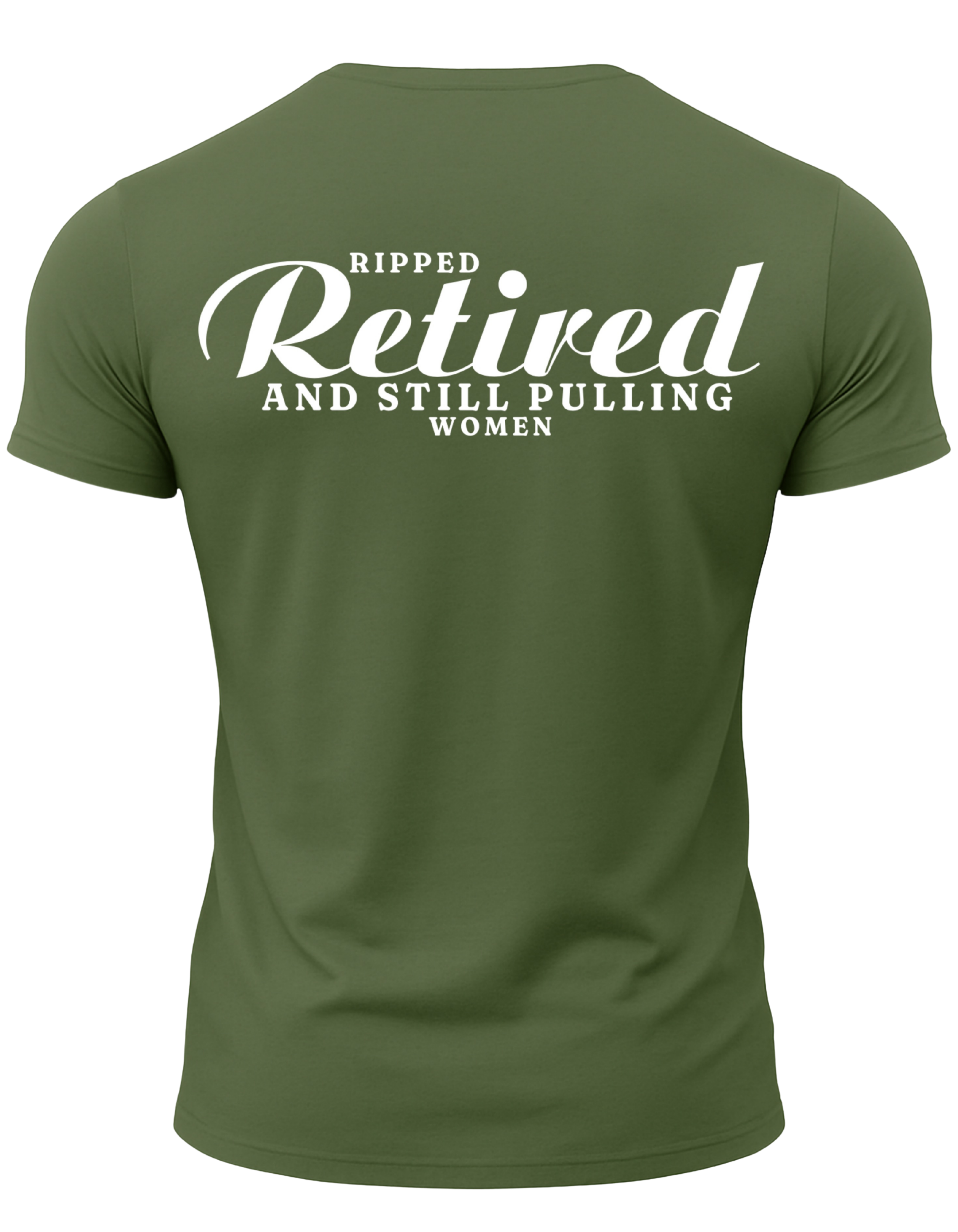 Ripped Retired And Still Pulling Women T-Shirt