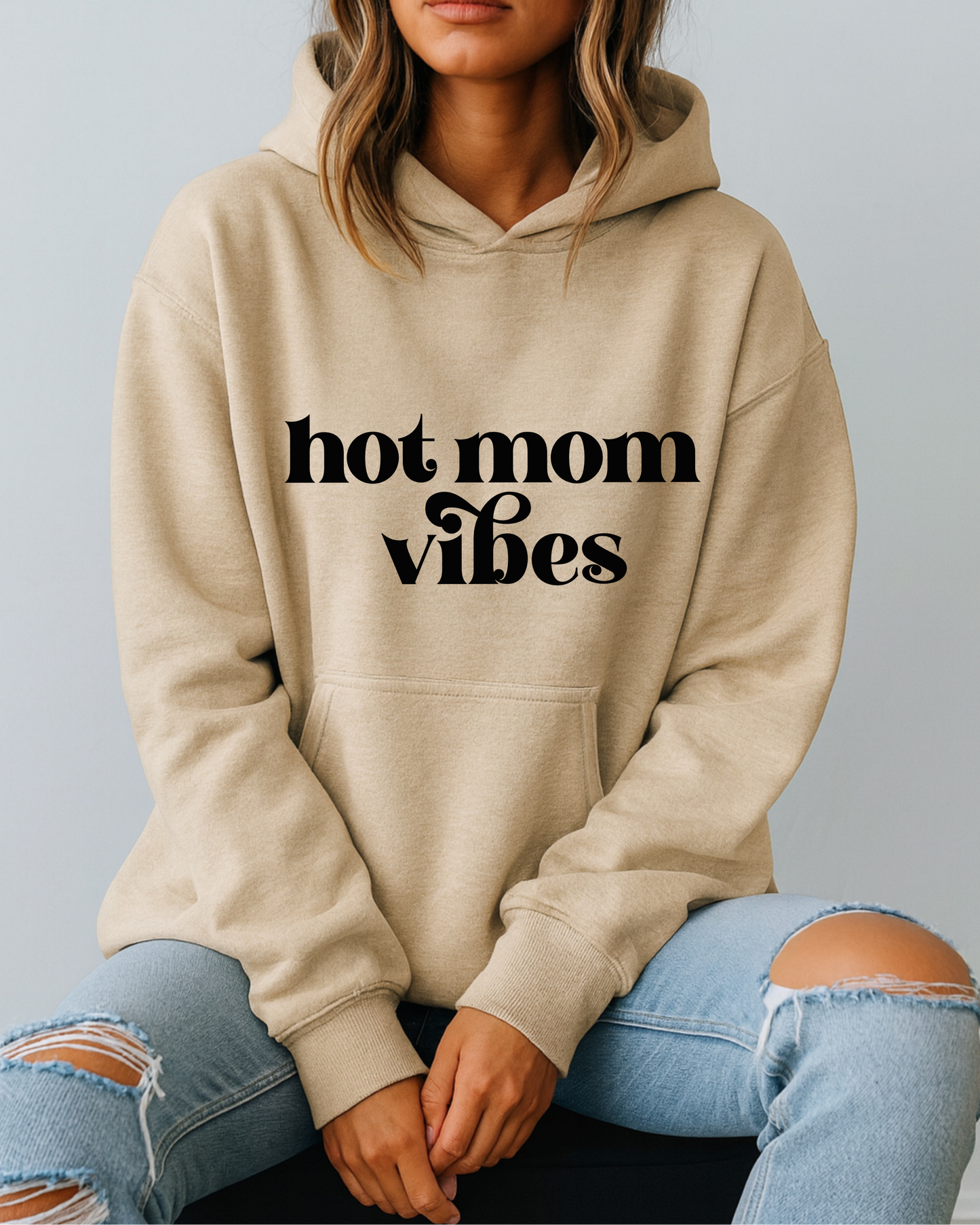 Hot Mom Vibes - Hoodie