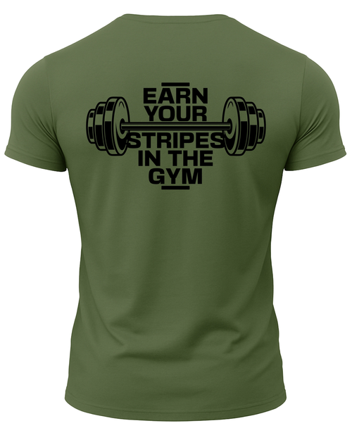 Earn Your Stripes In The Gym T-Shirt
