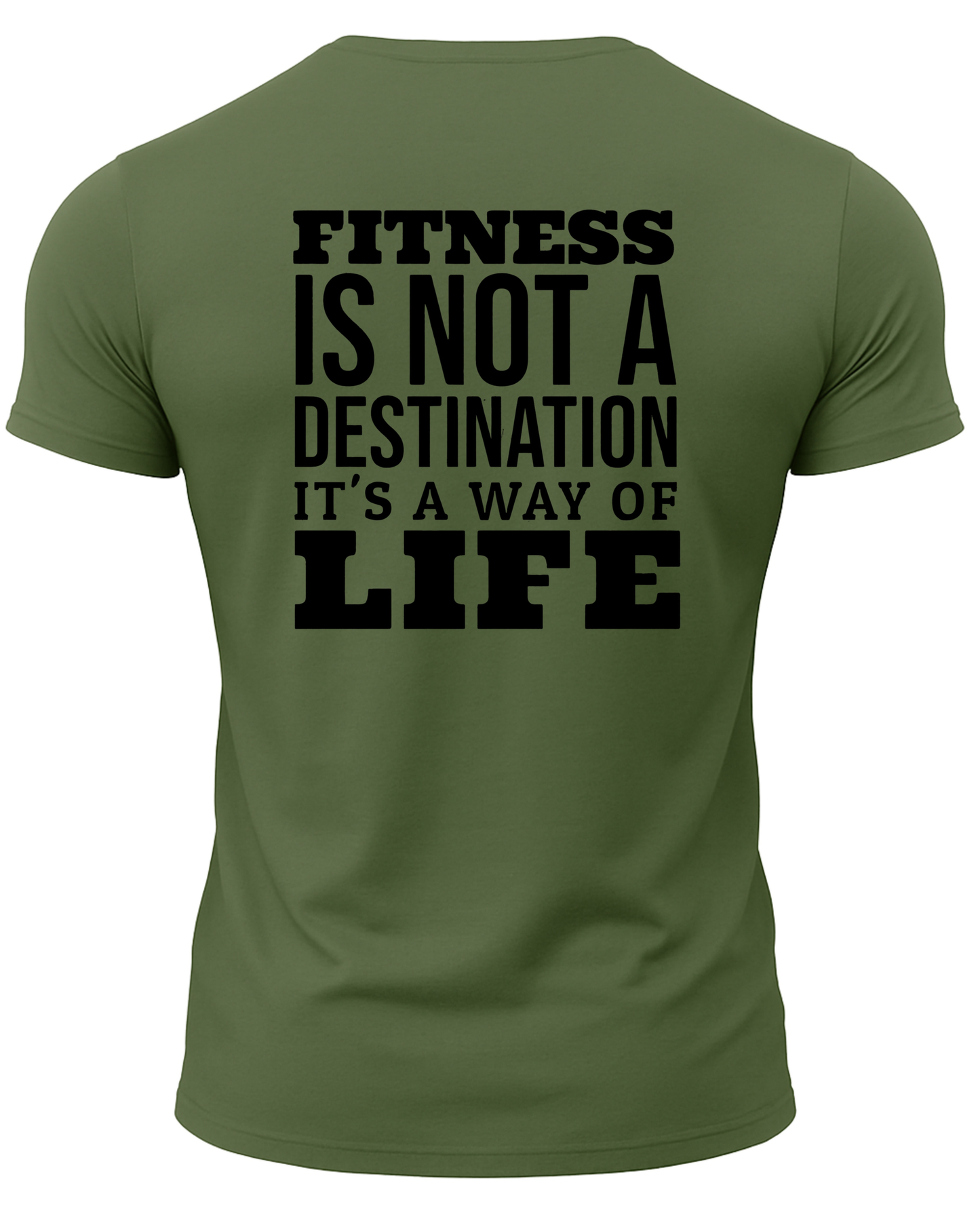 Fitness Is Not A Destination It's A Way Of Life T-Shirt