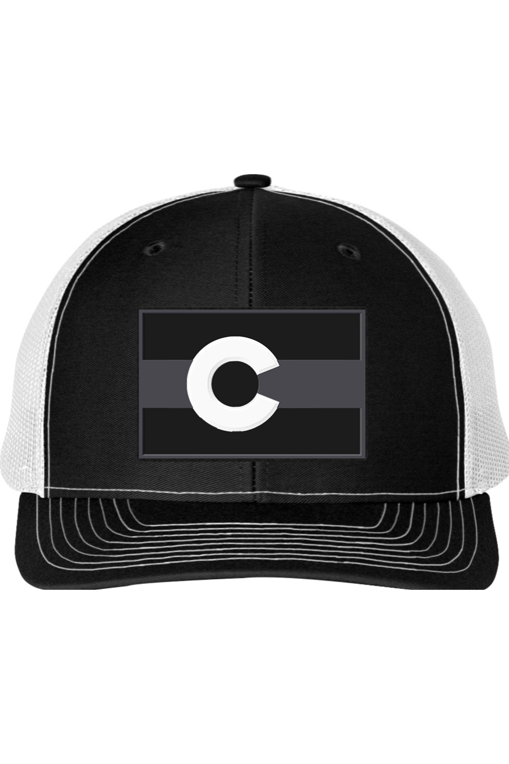 Blackout Colorado “C”– Stealth Mode Activated Richardson 112 Trucker Hat