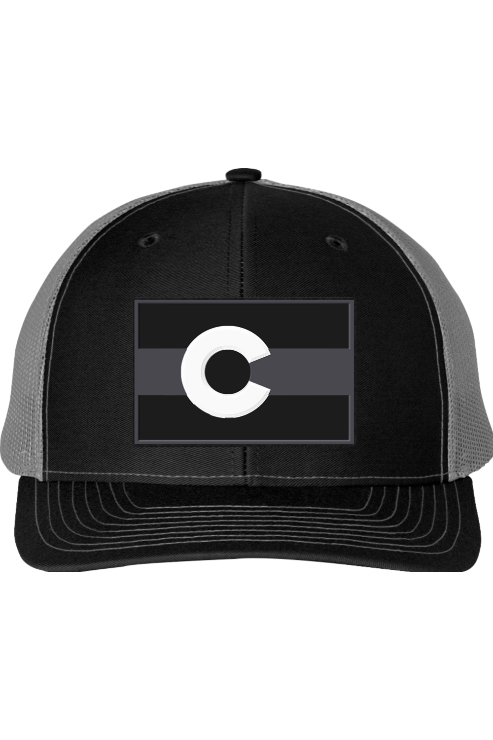 Blackout Colorado “C”– Stealth Mode Activated Richardson 112 Trucker Hat