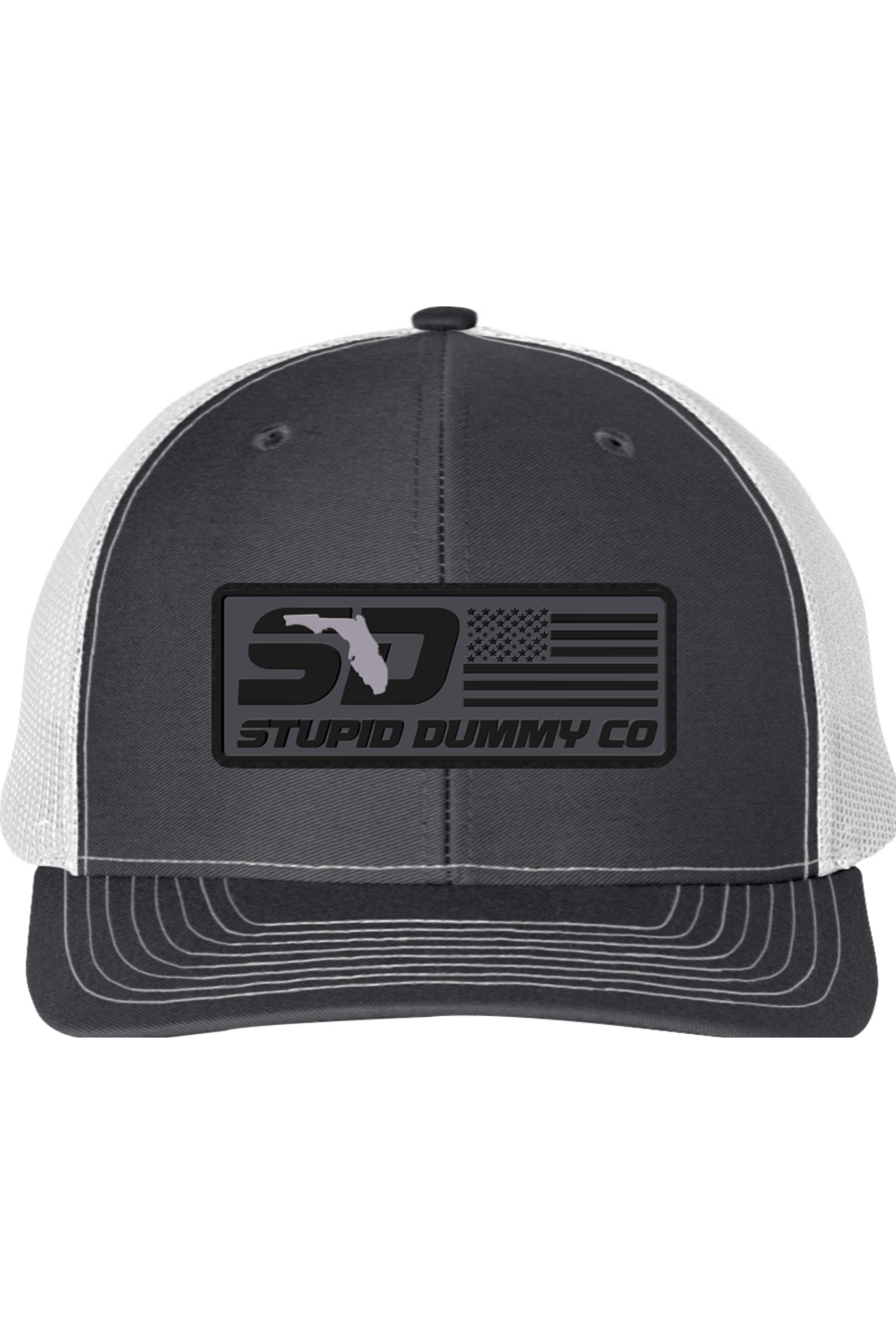 Stupid Dummy Co Stealth– Florida Built Edition Richardson 112 Trucker Hat
