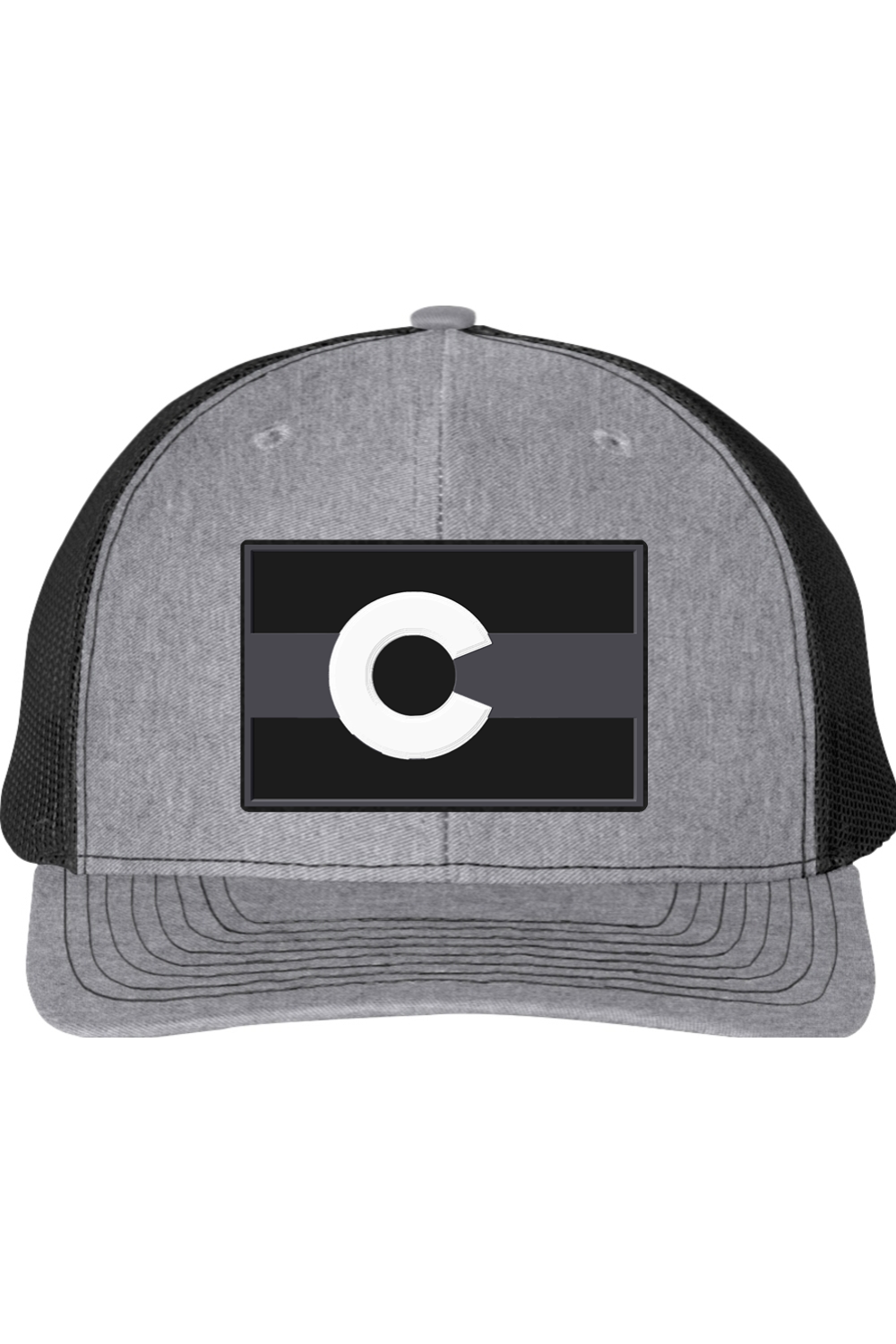 Blackout Colorado “C”– Stealth Mode Activated Richardson 112 Trucker Hat