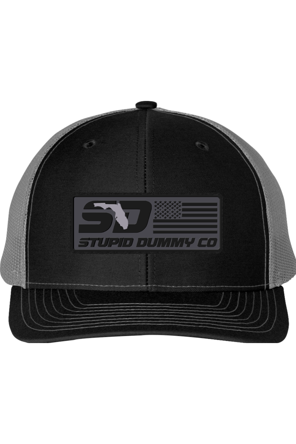 Stupid Dummy Co Stealth– Florida Built Edition Richardson 112 Trucker Hat