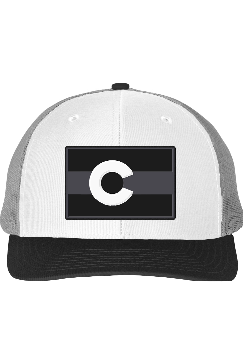 Blackout Colorado “C”– Stealth Mode Activated Richardson 112 Trucker Hat