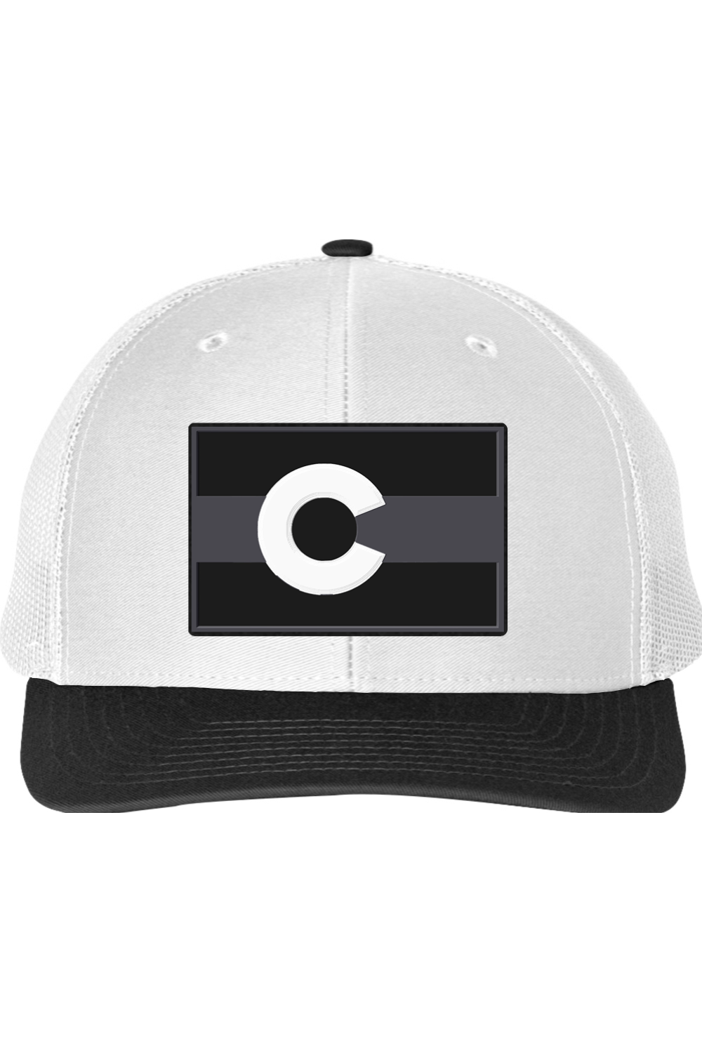 Blackout Colorado “C”– Stealth Mode Activated Richardson 112 Trucker Hat