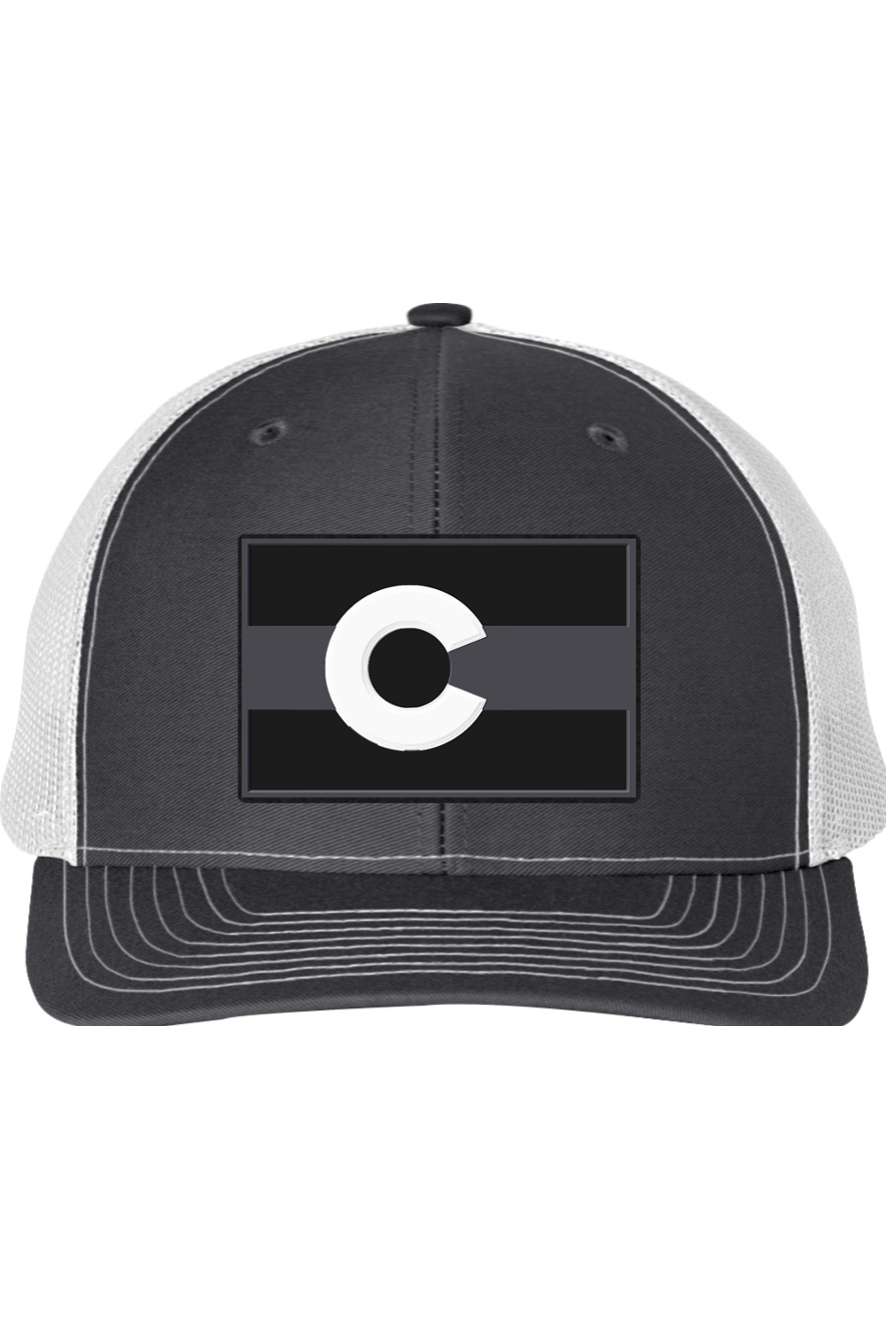 Blackout Colorado “C”– Stealth Mode Activated Richardson 112 Trucker Hat