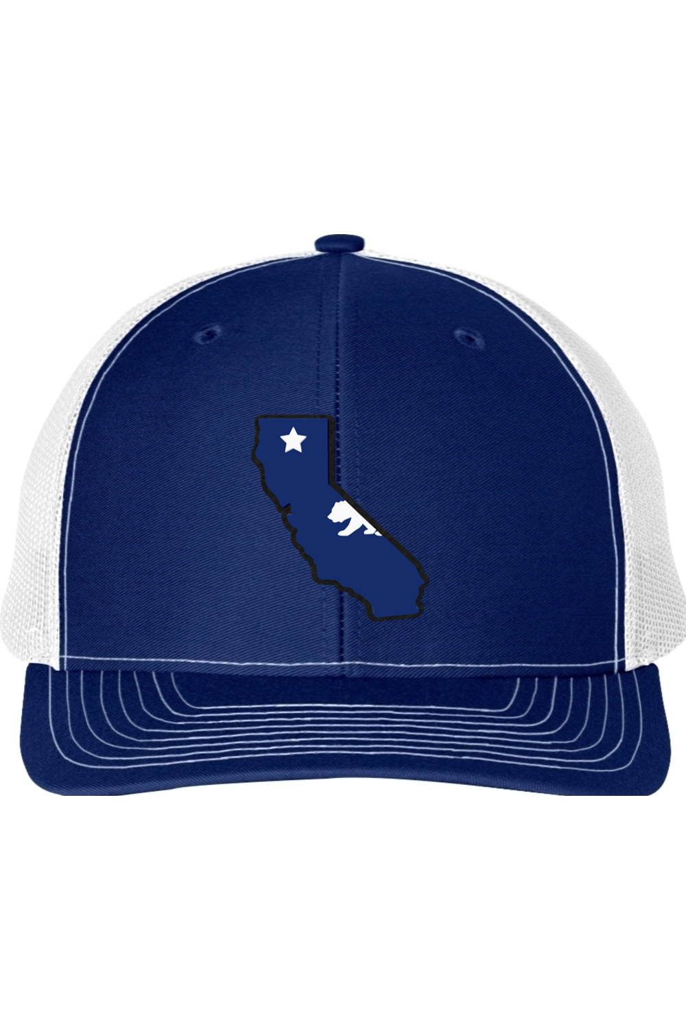 California Republic – Blue Line State Edition Richardson 112 Trucker Hat