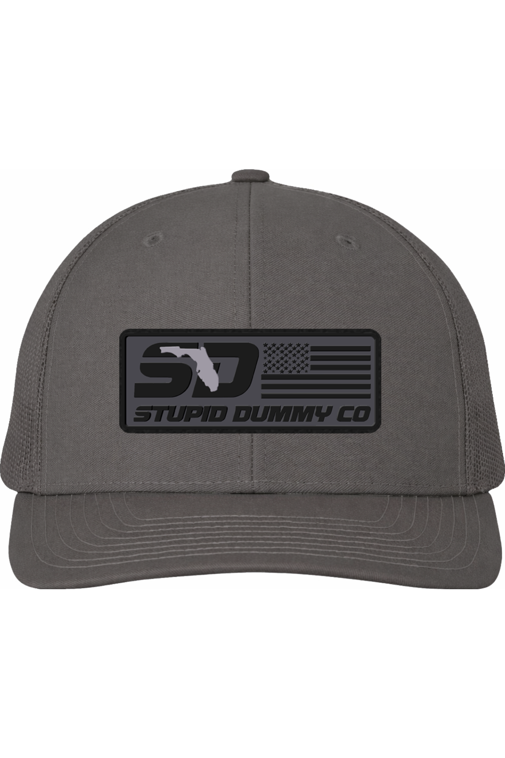 Stupid Dummy Co Stealth– Florida Built Edition Richardson 112 Trucker Hat