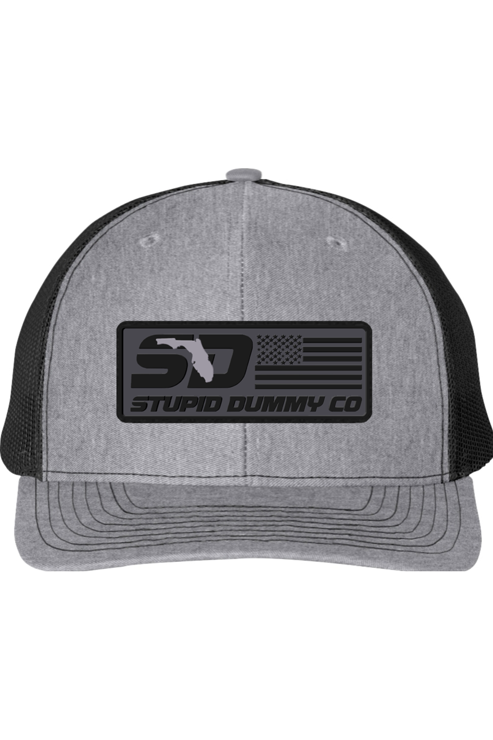 Stupid Dummy Co Stealth– Florida Built Edition Richardson 112 Trucker Hat
