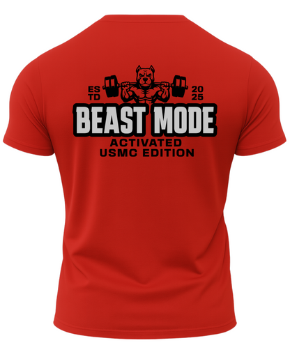 Beast Mode Activated USMC Edition T-Shirt