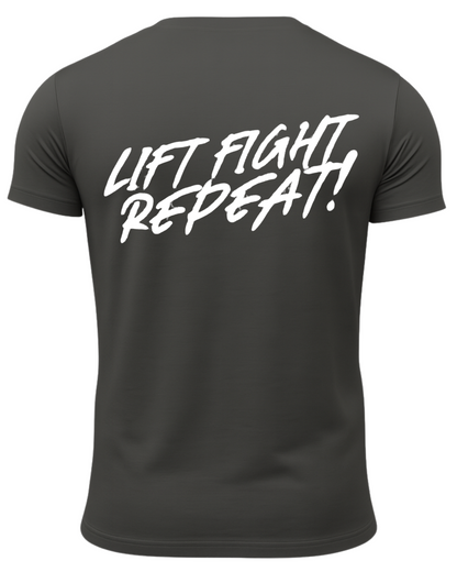 Lift Fight Repeat T-Shirt