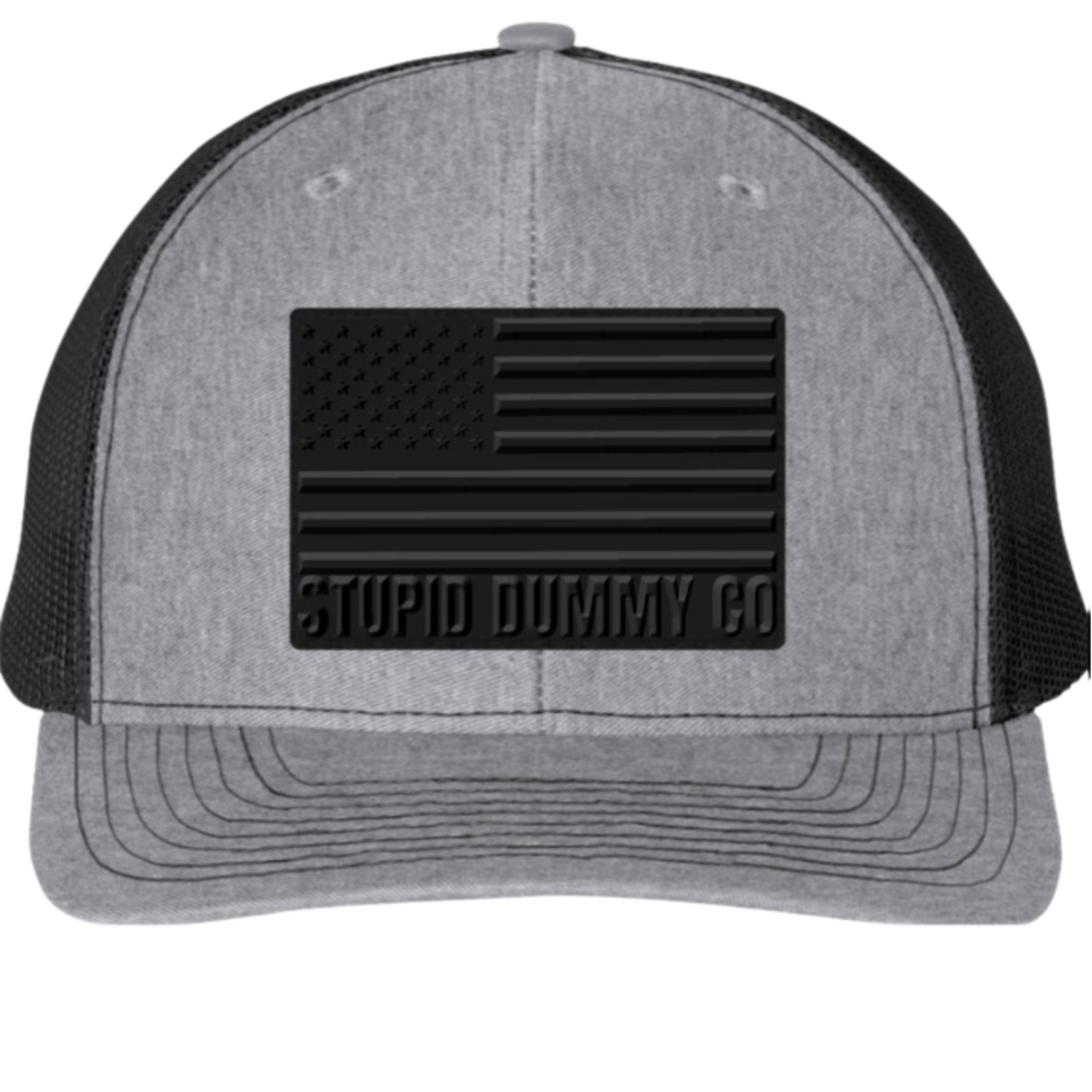 STUPID DUMMY CO™ Blackout Flag Richardson 112 Trucker Hat