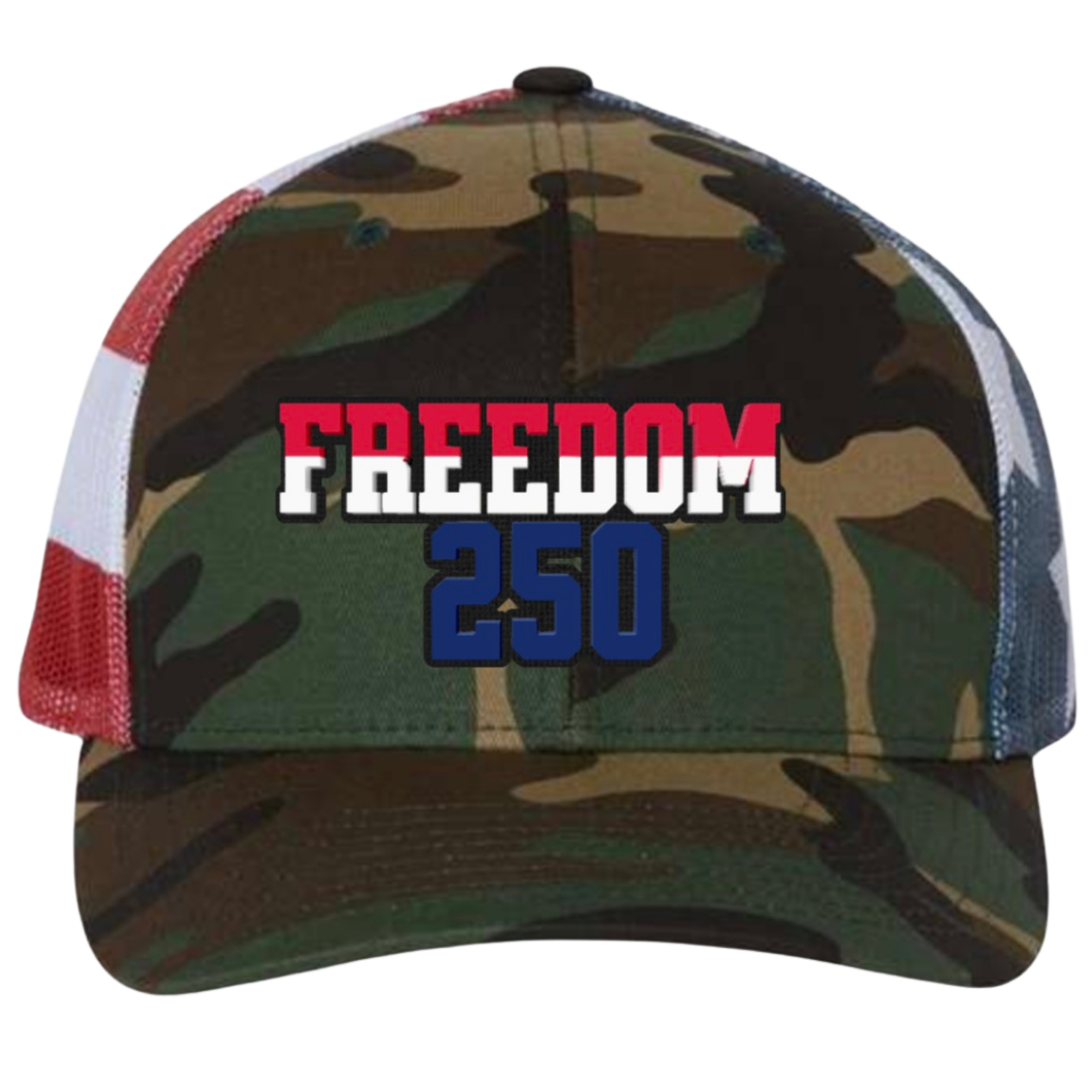 FREEDOM 250 Patriotic Richardson 112 Trucker Hat