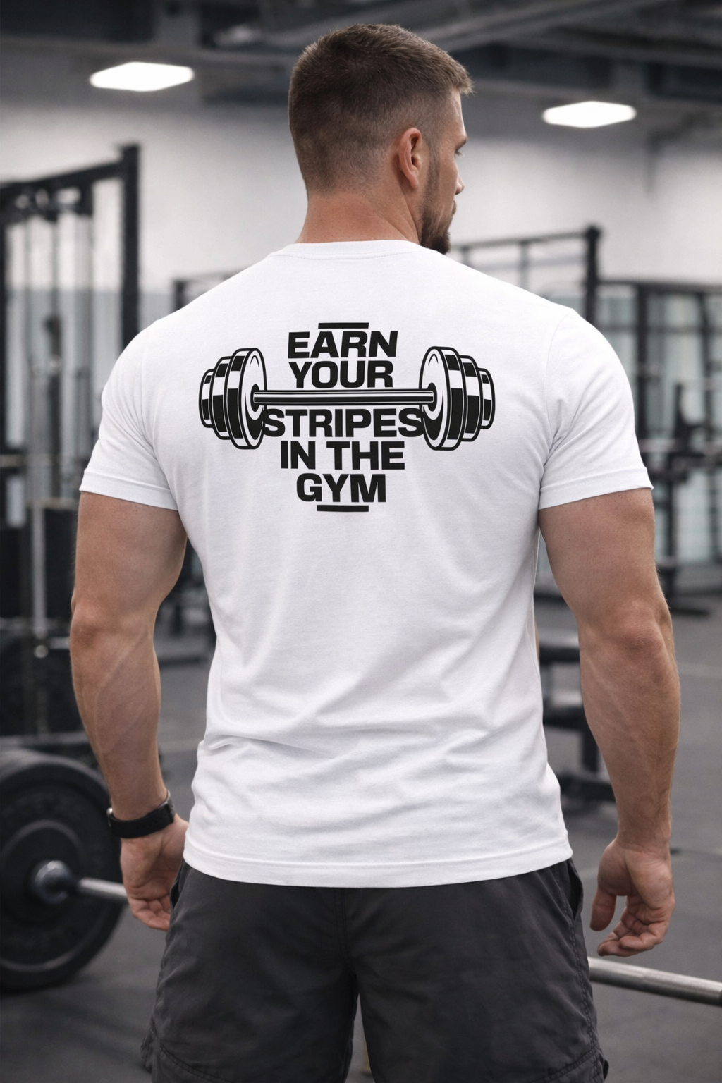 Earn Your Stripes In The Gym T-Shirt