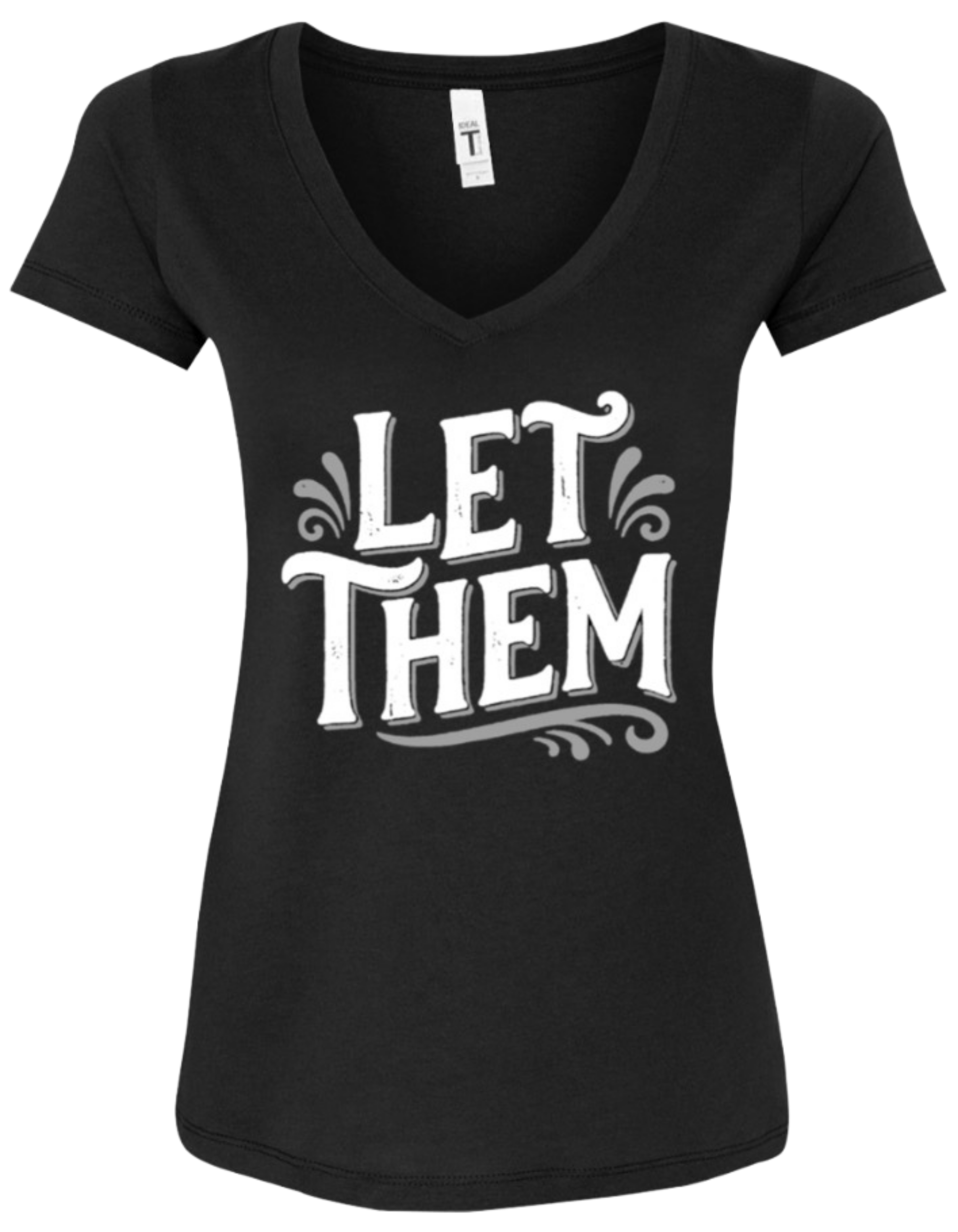 Let them Women's V-Neck