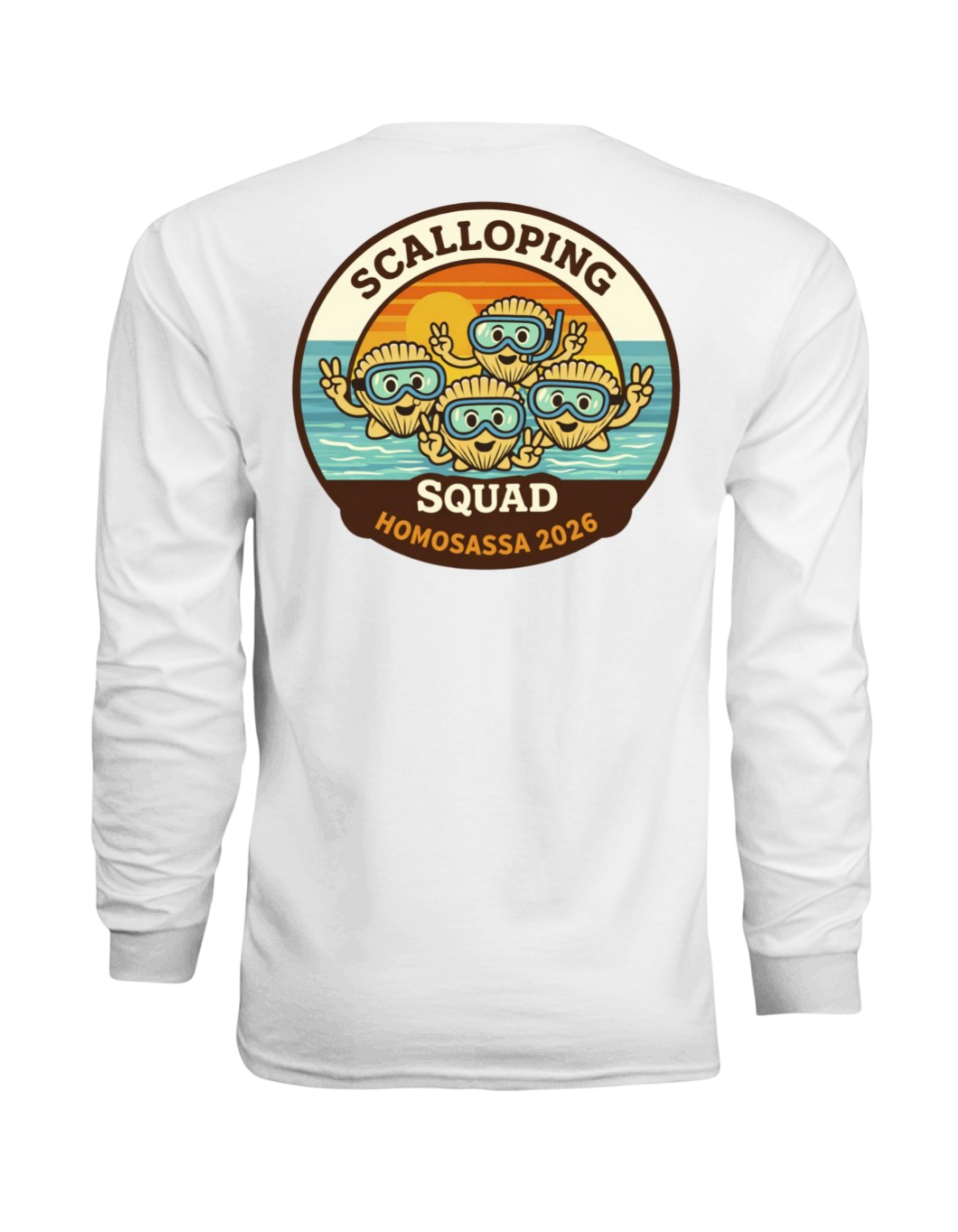Scalloping Squad 2026 Unisex SPF Longsleeve
