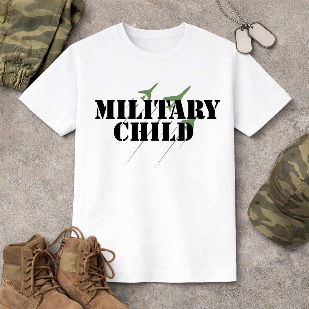 Unisex Toddler Military Child T-Shirt