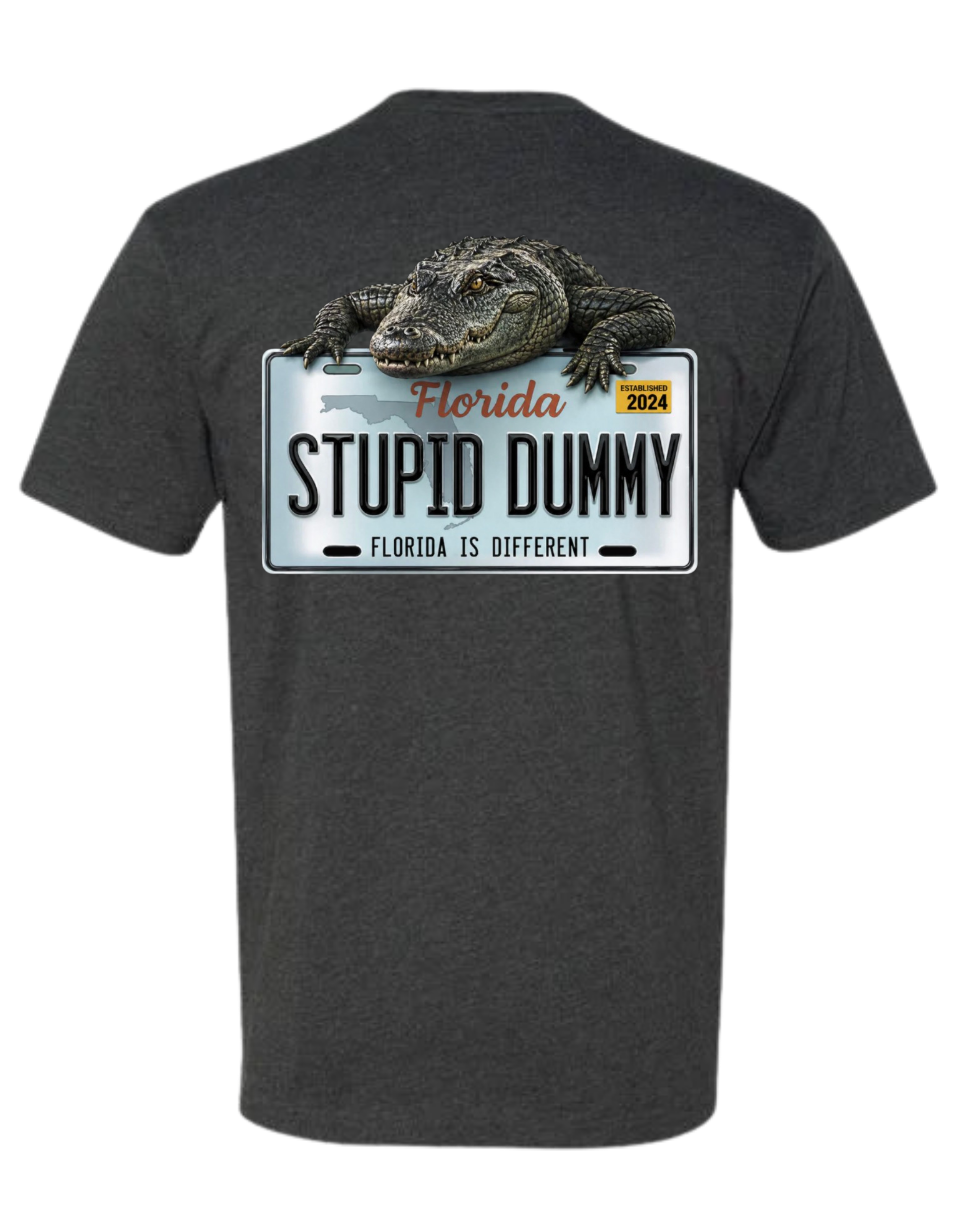 Florida Is Different Gator Plate T-Shirt