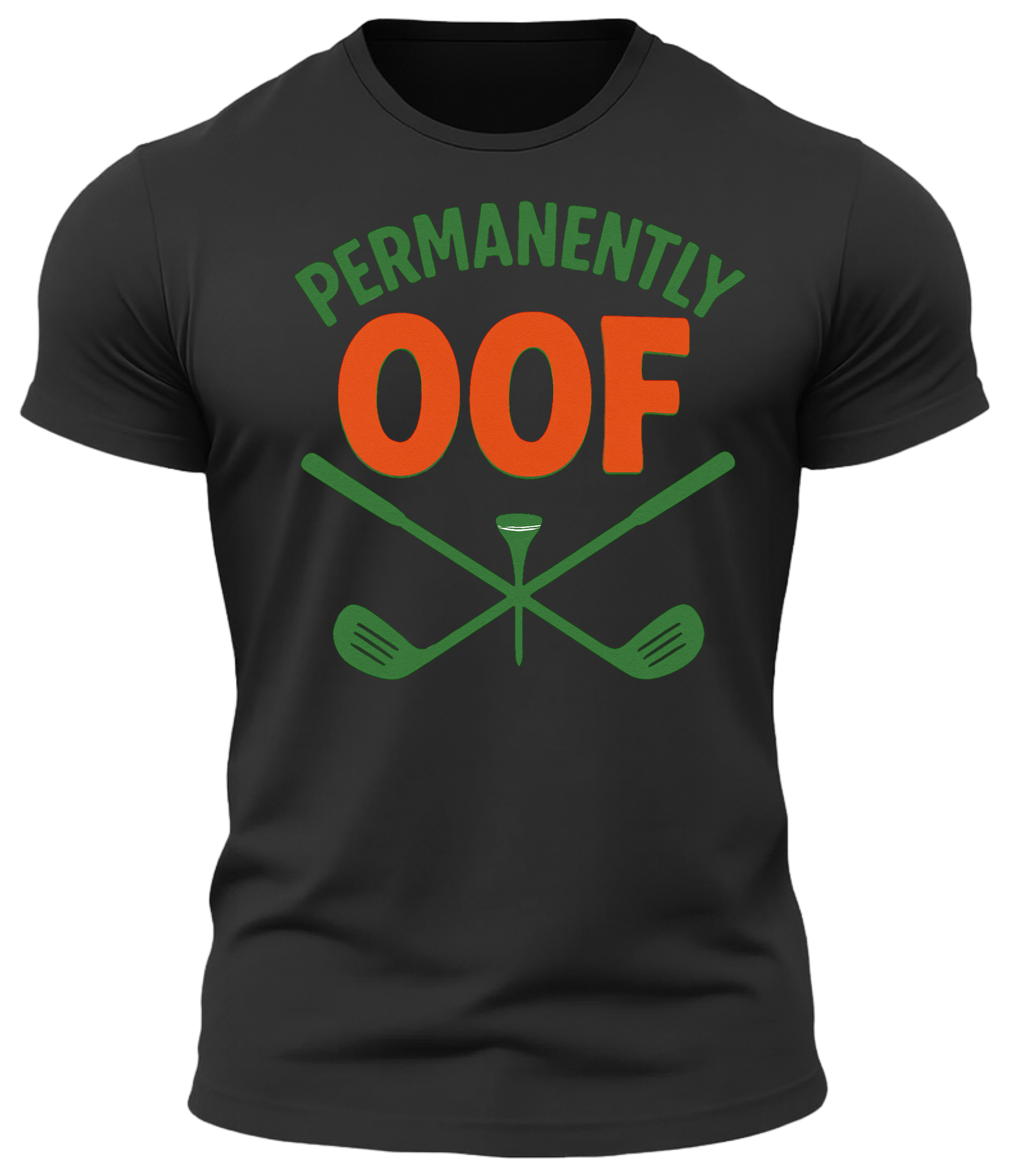 Permanently OOF Funny Golf T-Shirt
