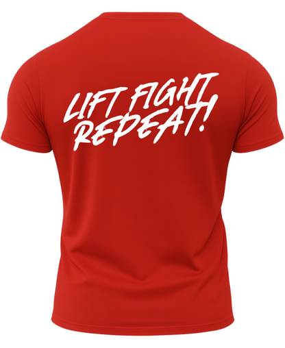 Lift Fight Repeat T-Shirt