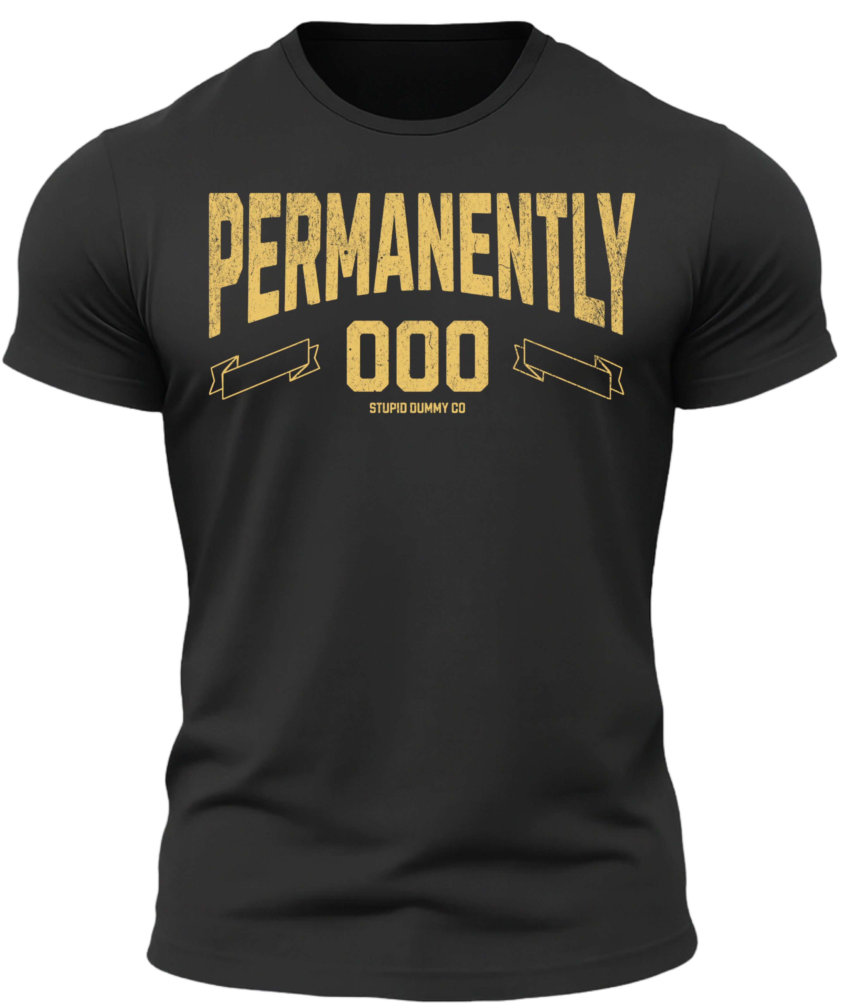 Permanently OOO Stupid Dummy Co Gold Edition T-Shirt