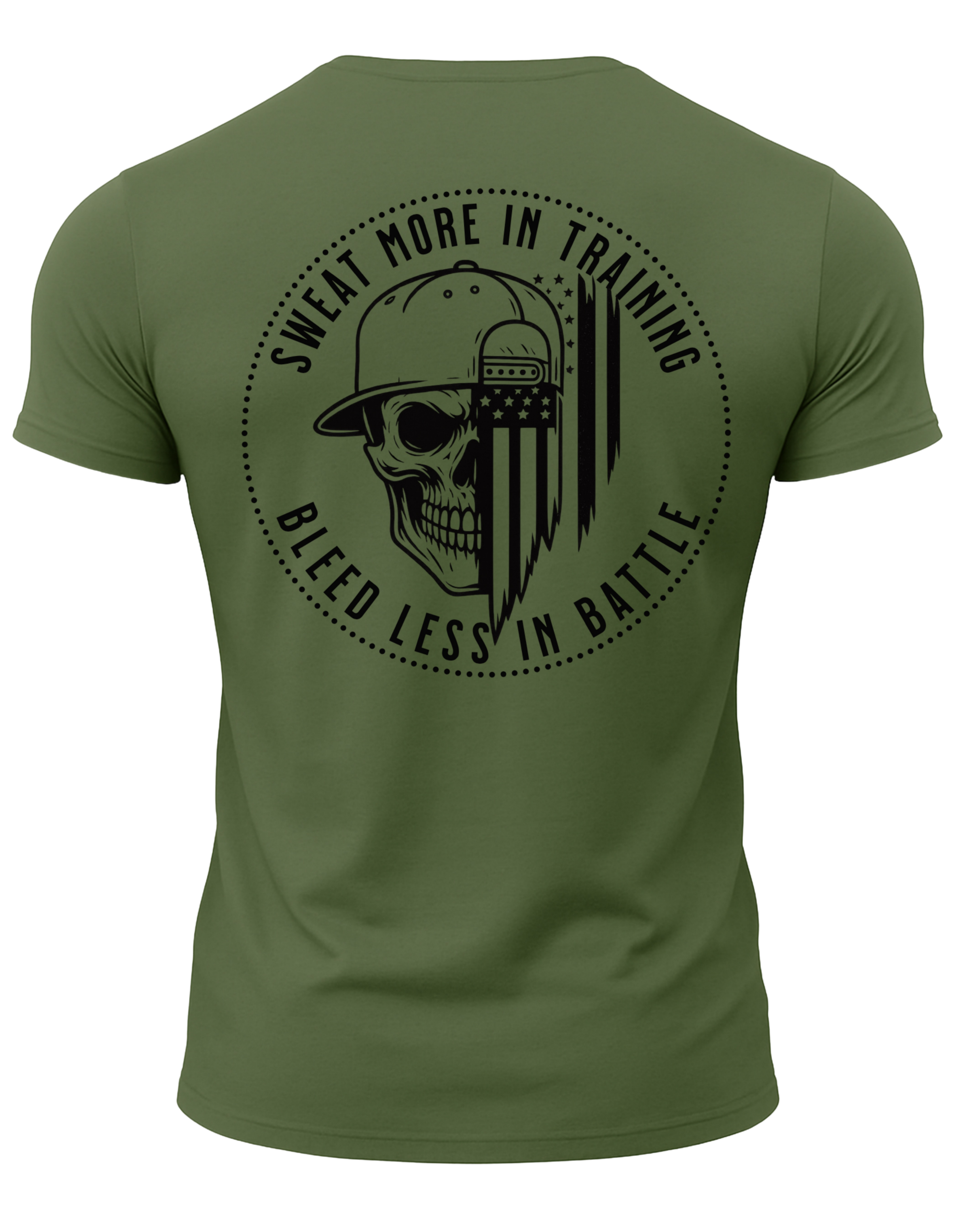 Sweat More In Training Bleed Less In Battle T-Shirt