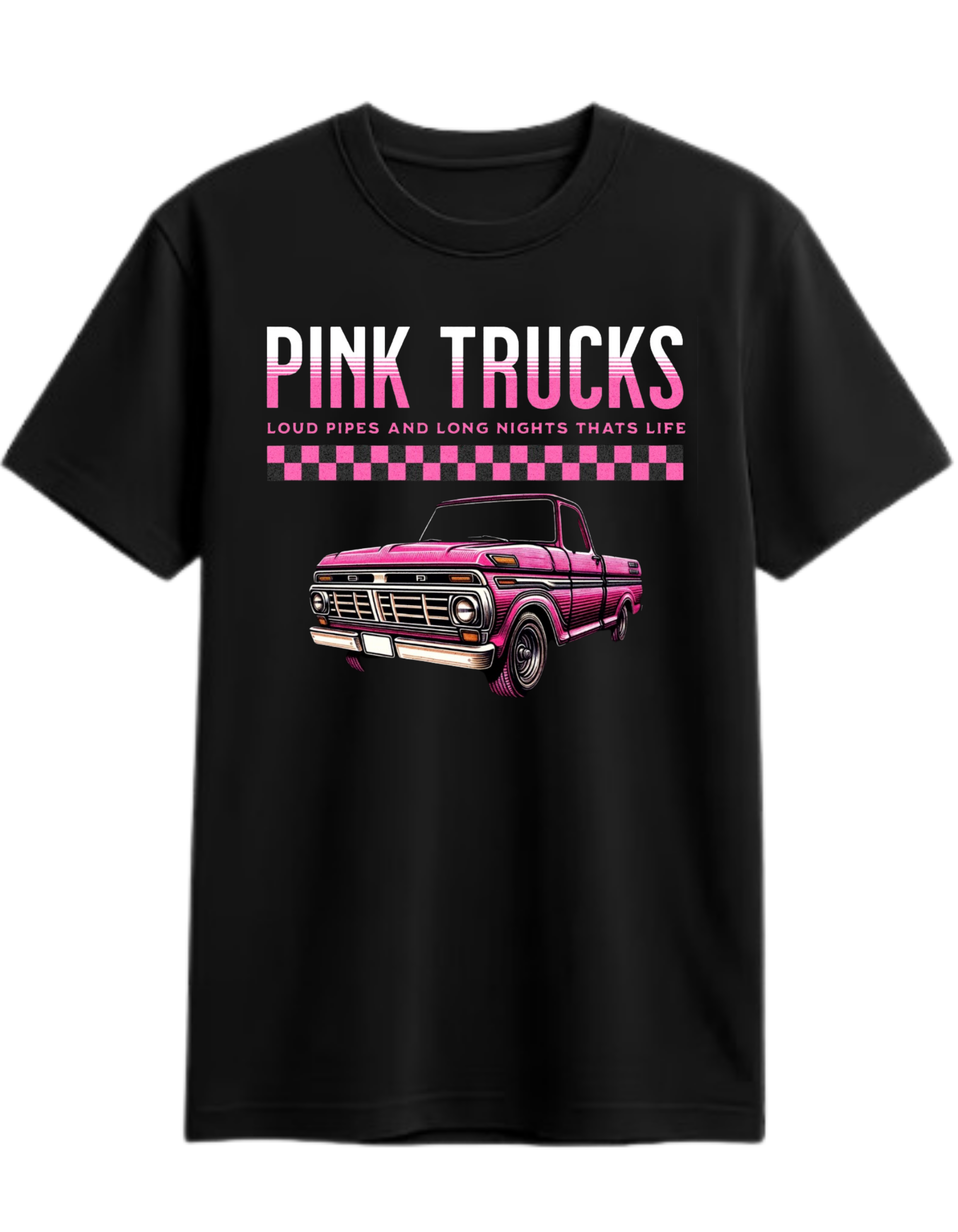 Pink Trucks Women's T Shirt