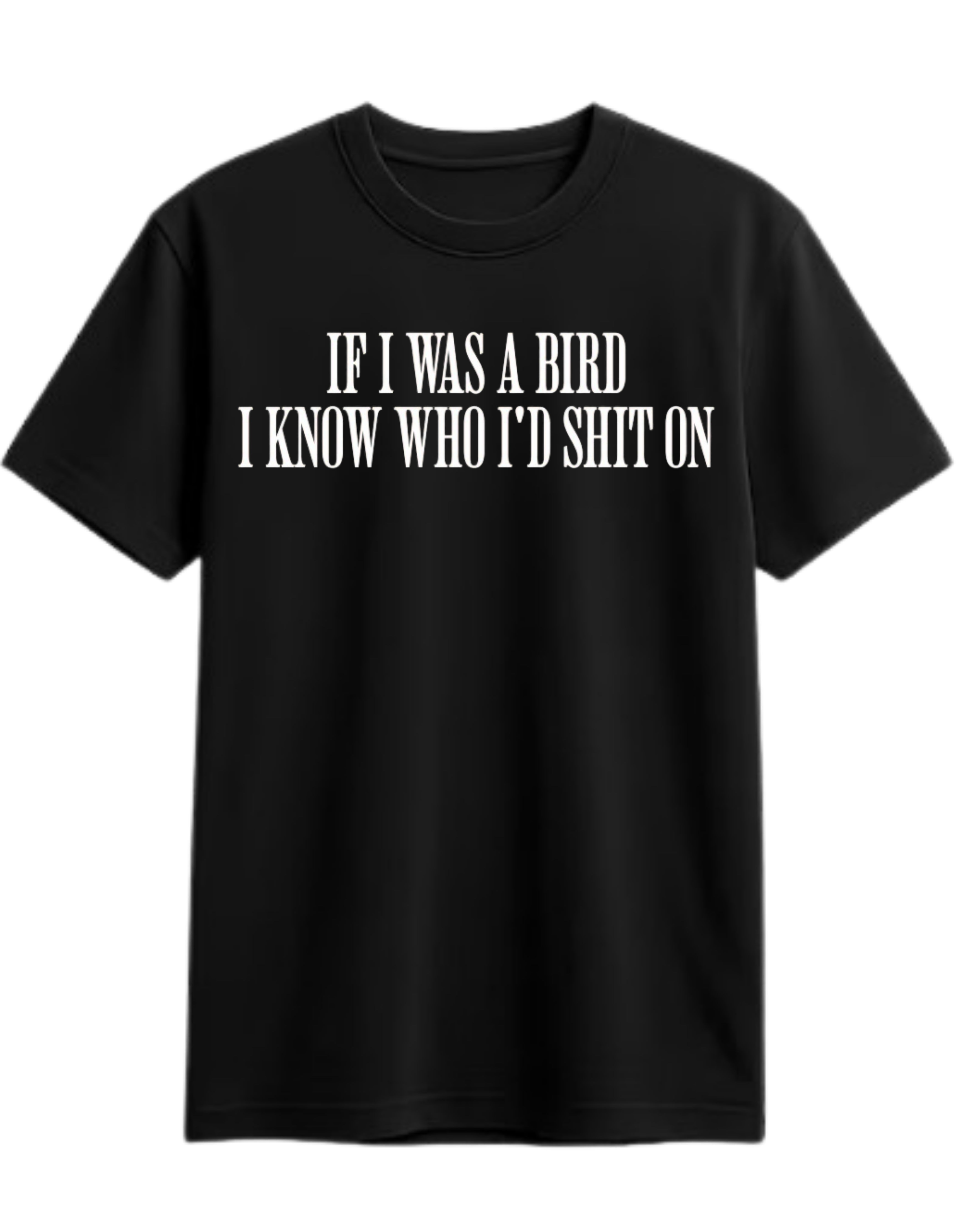 If I Was Bird I'd Know Who I Shit On T Shirt