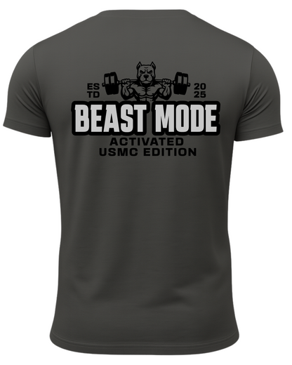 Beast Mode Activated USMC Edition T-Shirt