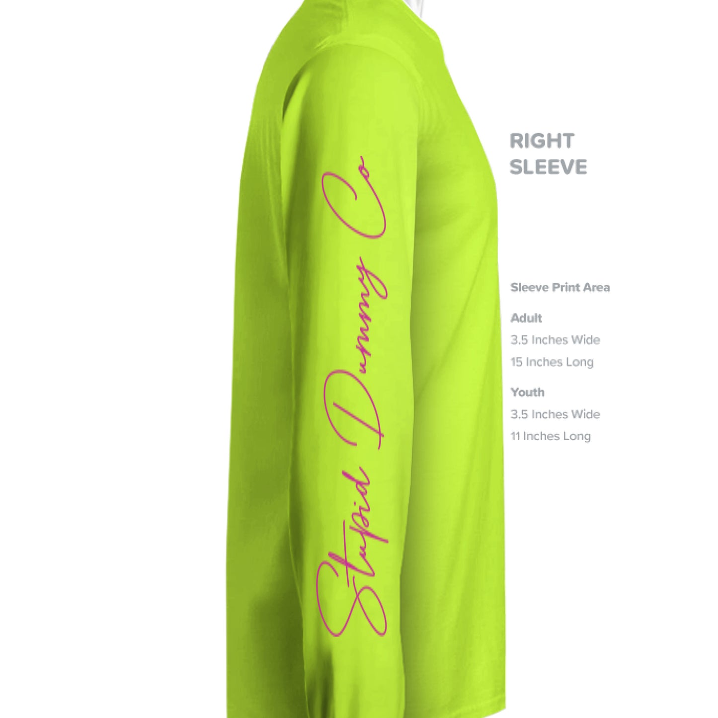 SAFETY YELLOW - SLEEVE_RIGHT