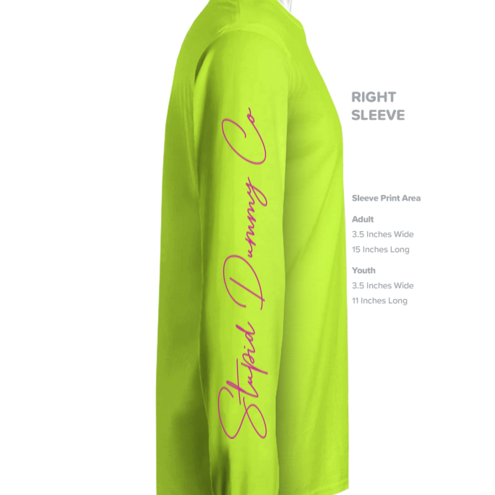 SAFETY YELLOW - SLEEVE_RIGHT