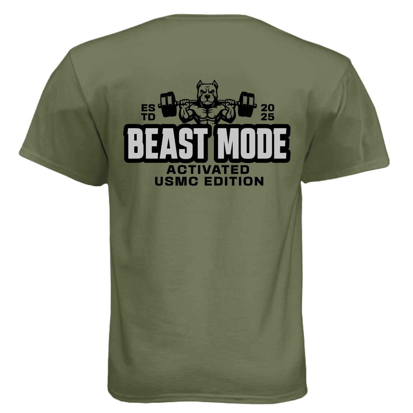 Military Green - BACK