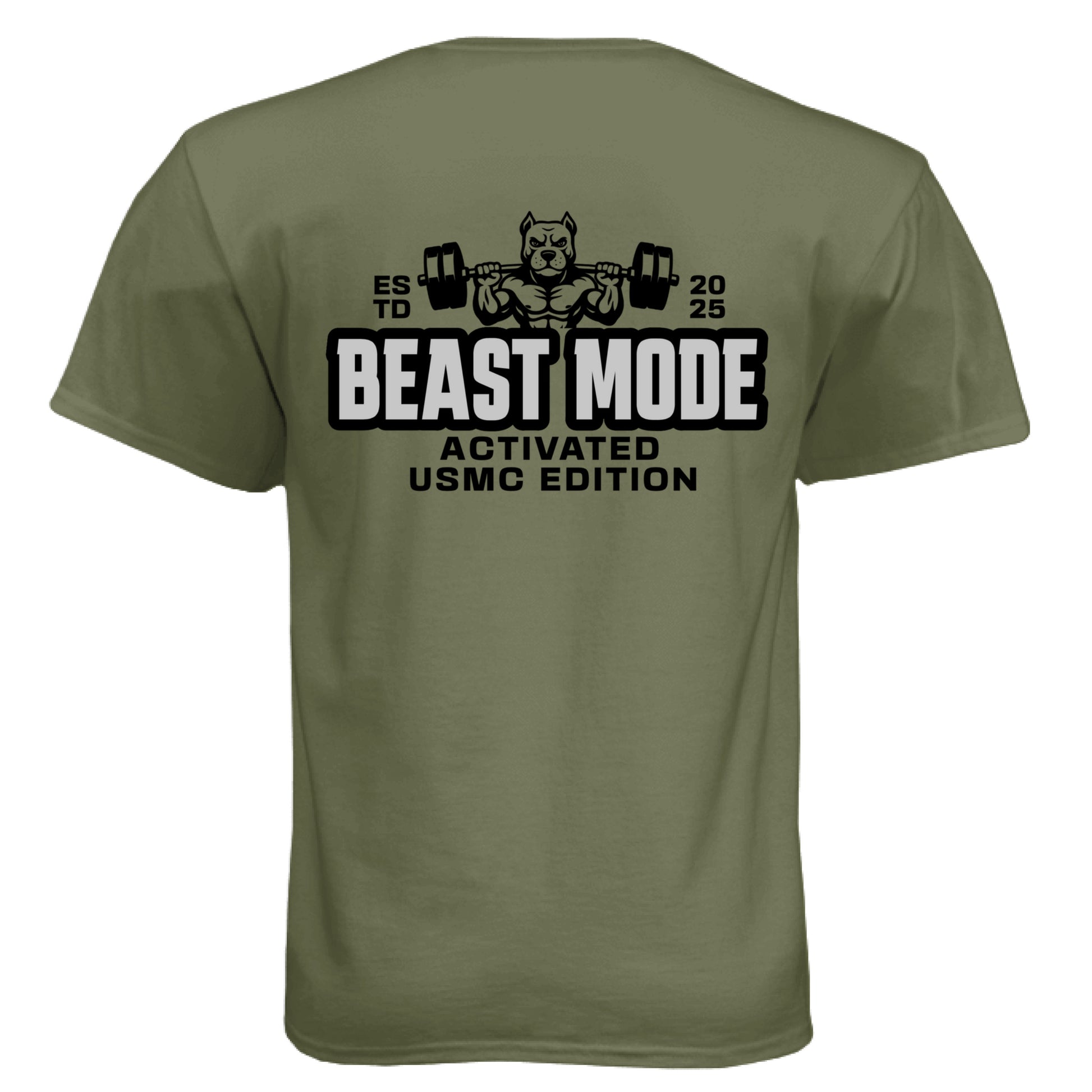 Military Green - BACK