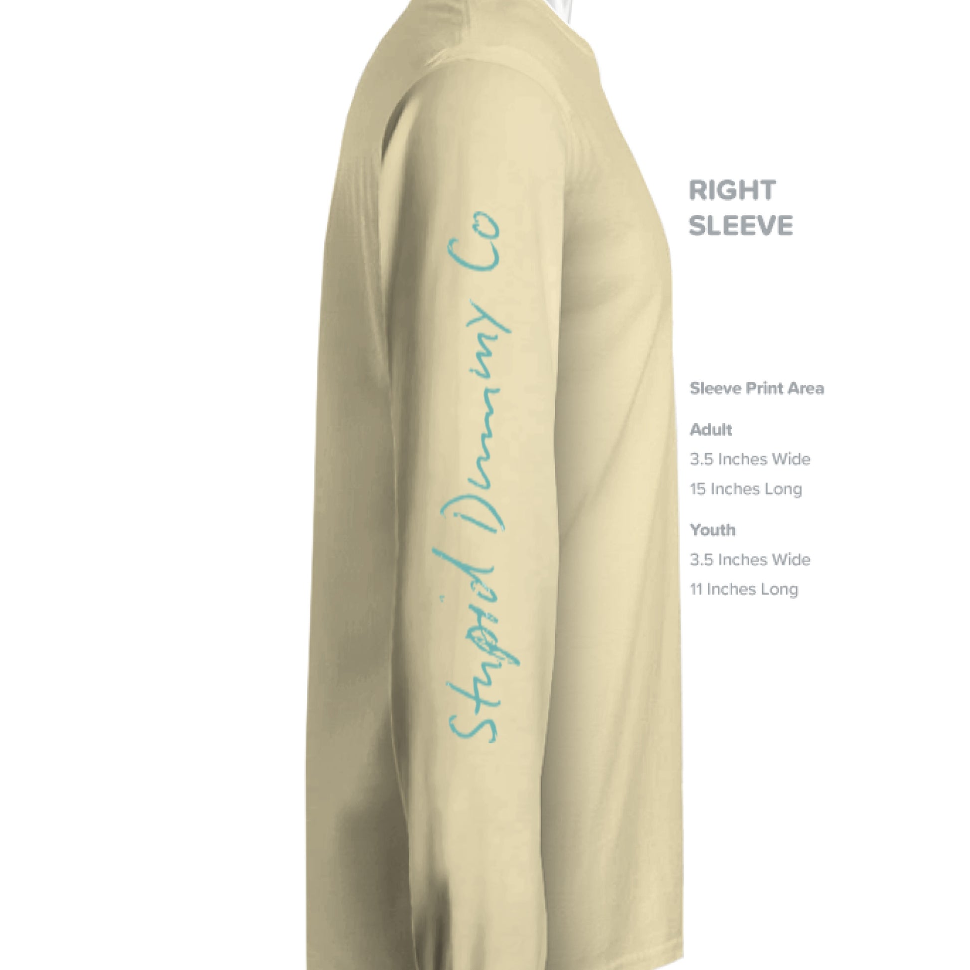 LIGHT YELLOW - SLEEVE_RIGHT