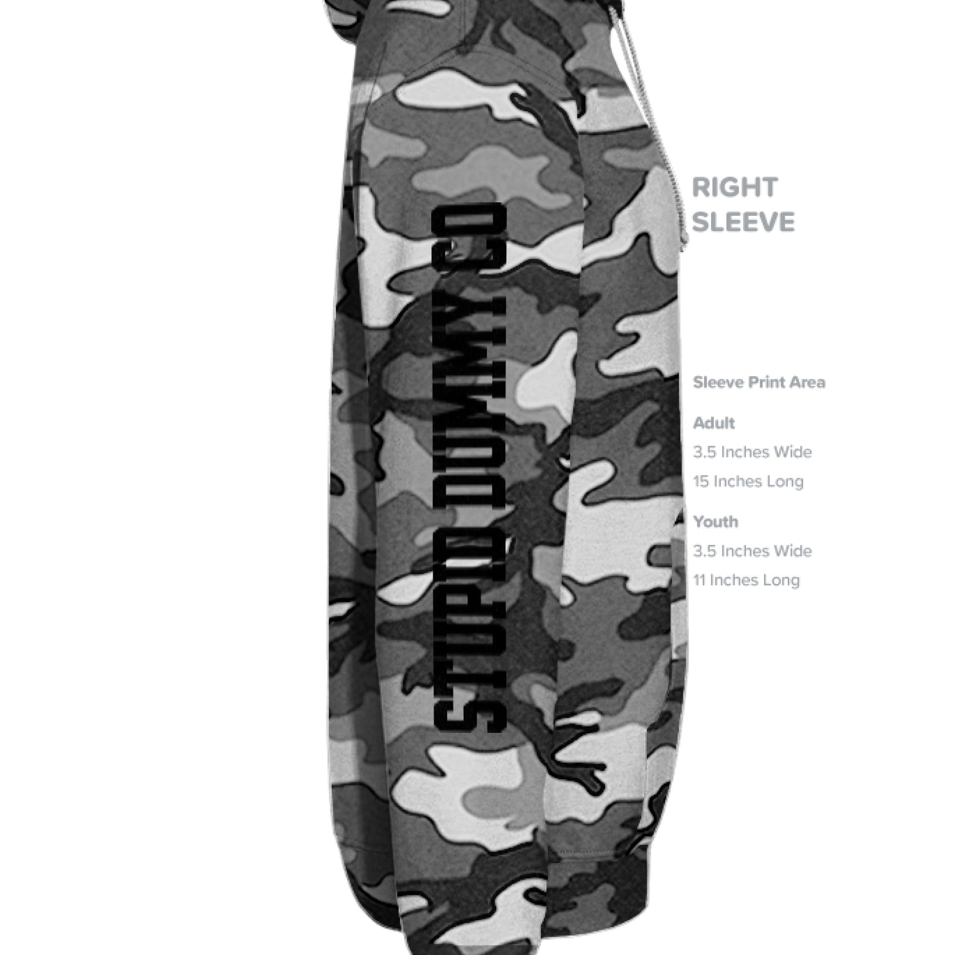 Snow Camo - SLEEVE_RIGHT