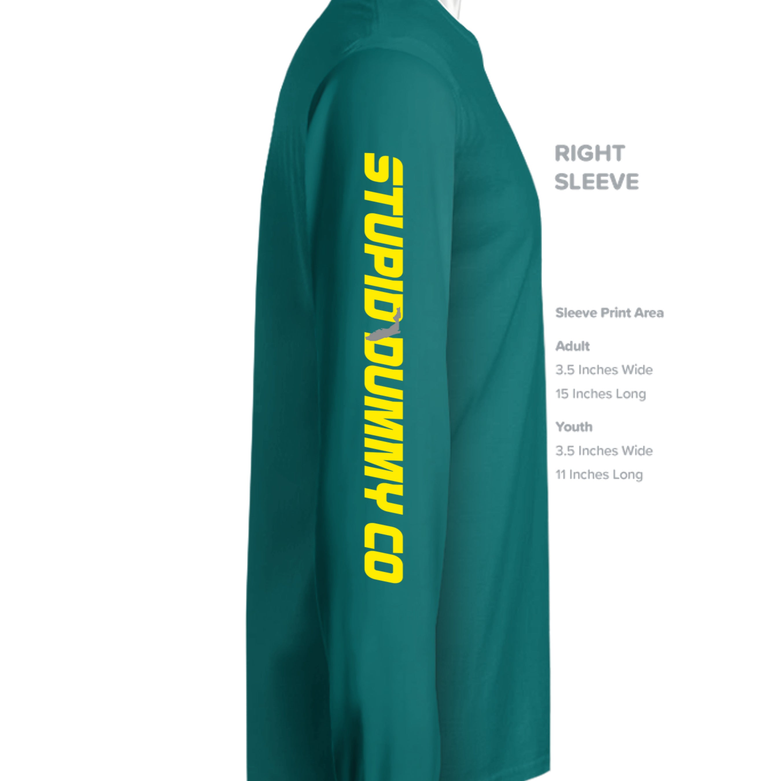 TEAL - N3165 - SLEEVE_RIGHT