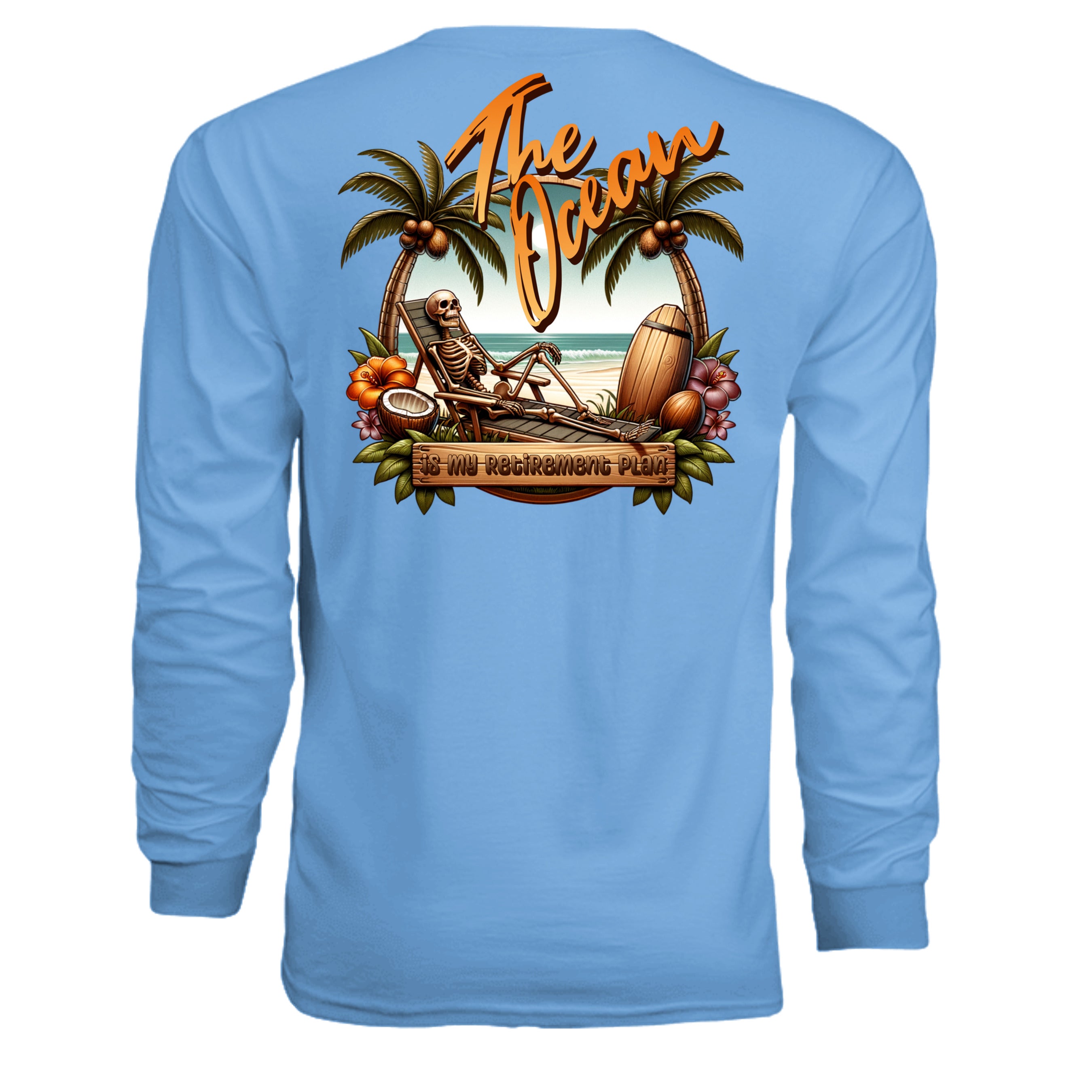 LIGHT BLUE - N3165 - BACK