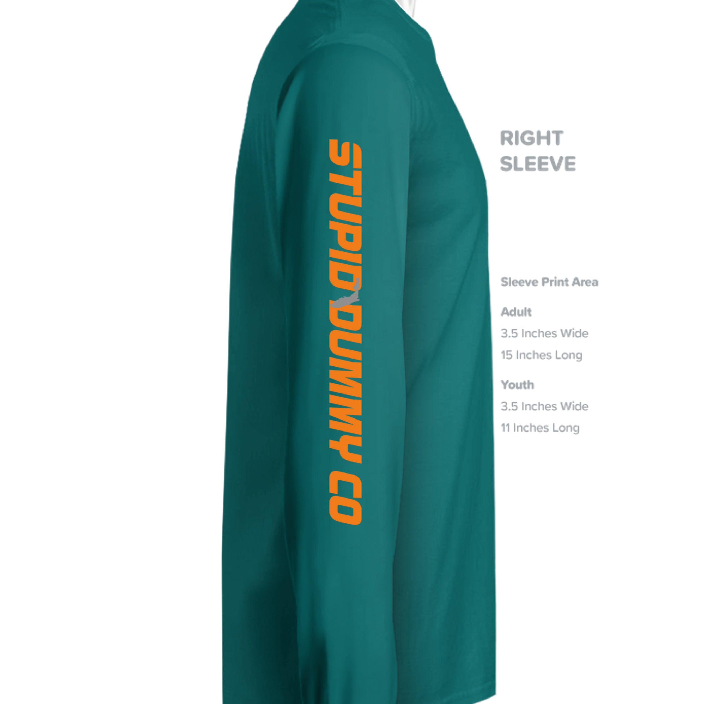 TEAL - N3165 - SLEEVE_RIGHT